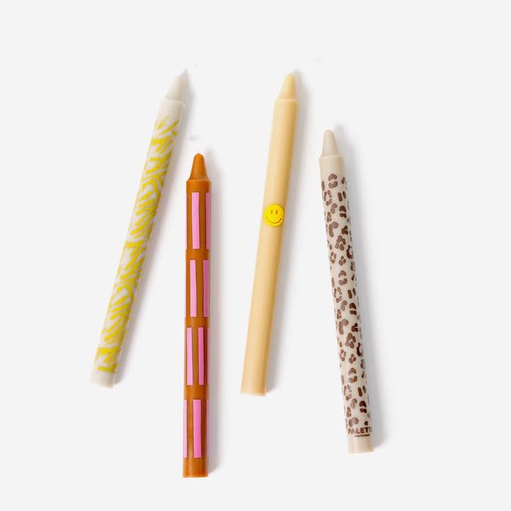 Palette Amsterdam - Wholesale Tapered Candle/Candlestick - Christmas 2025 Dinner candles - Set of 4 - Urban Jungle1