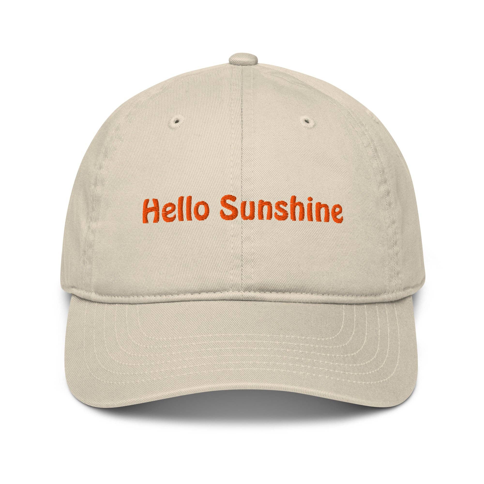 Restored By Nature Company - Wholesale Baseball Cap - Unisex - Organic Dad Hat - Hello Sunshine47