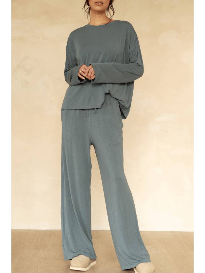 Nebliges Grau Die Cool-Comf Lounge Chill-Hose - Nebelgrau für den Großhandel auf Faire