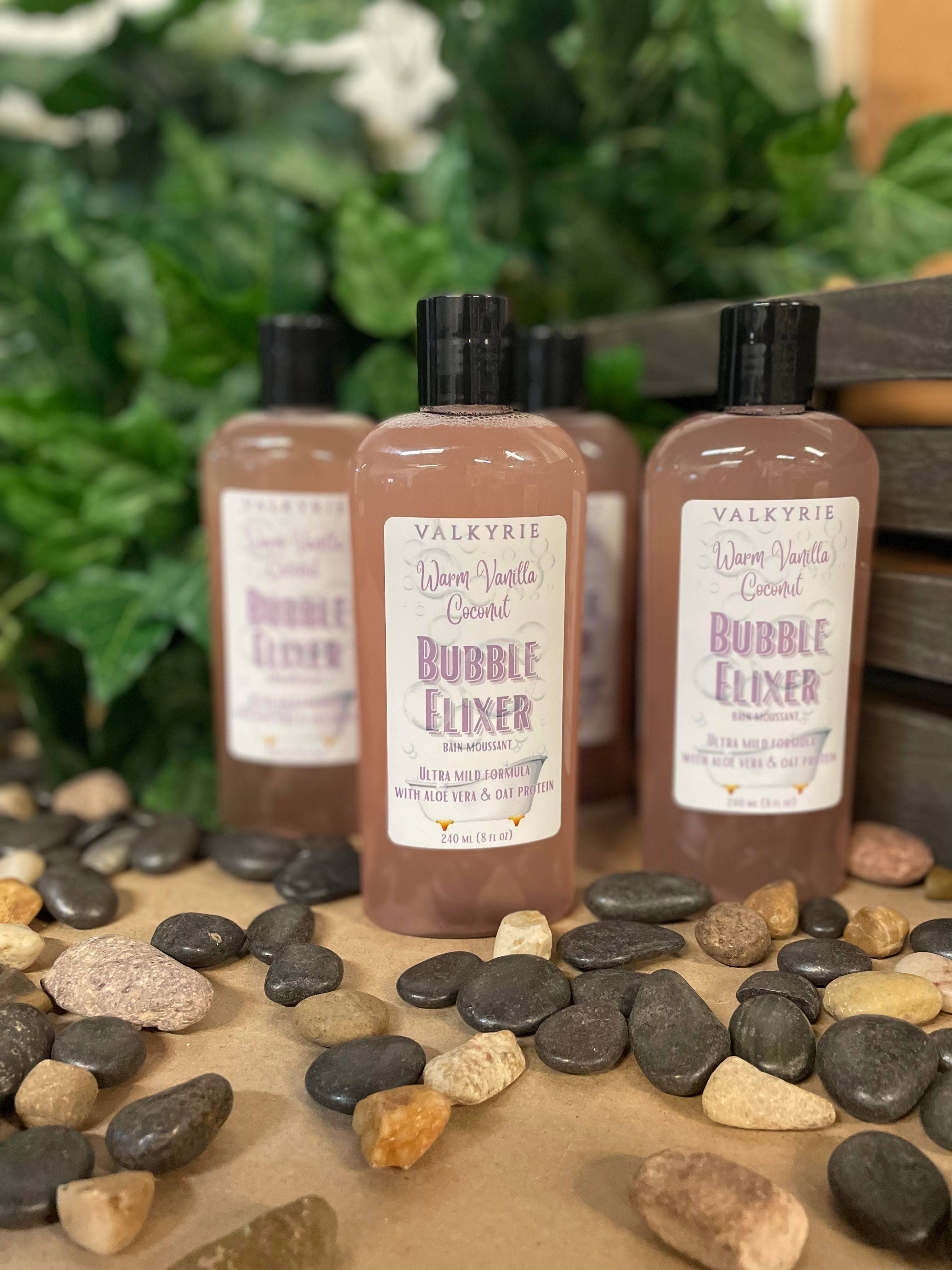 Valkyrie Global - Wholesale Bubble Bath - Bubble Bath Elixir - Warm Vanilla Coconut