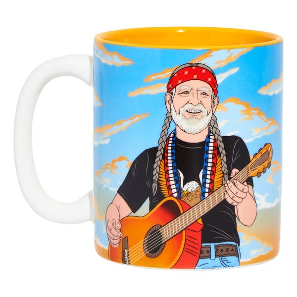 THE FOUND - Wholesale Coffee Mug - Willie Guitar Coffee Mug2