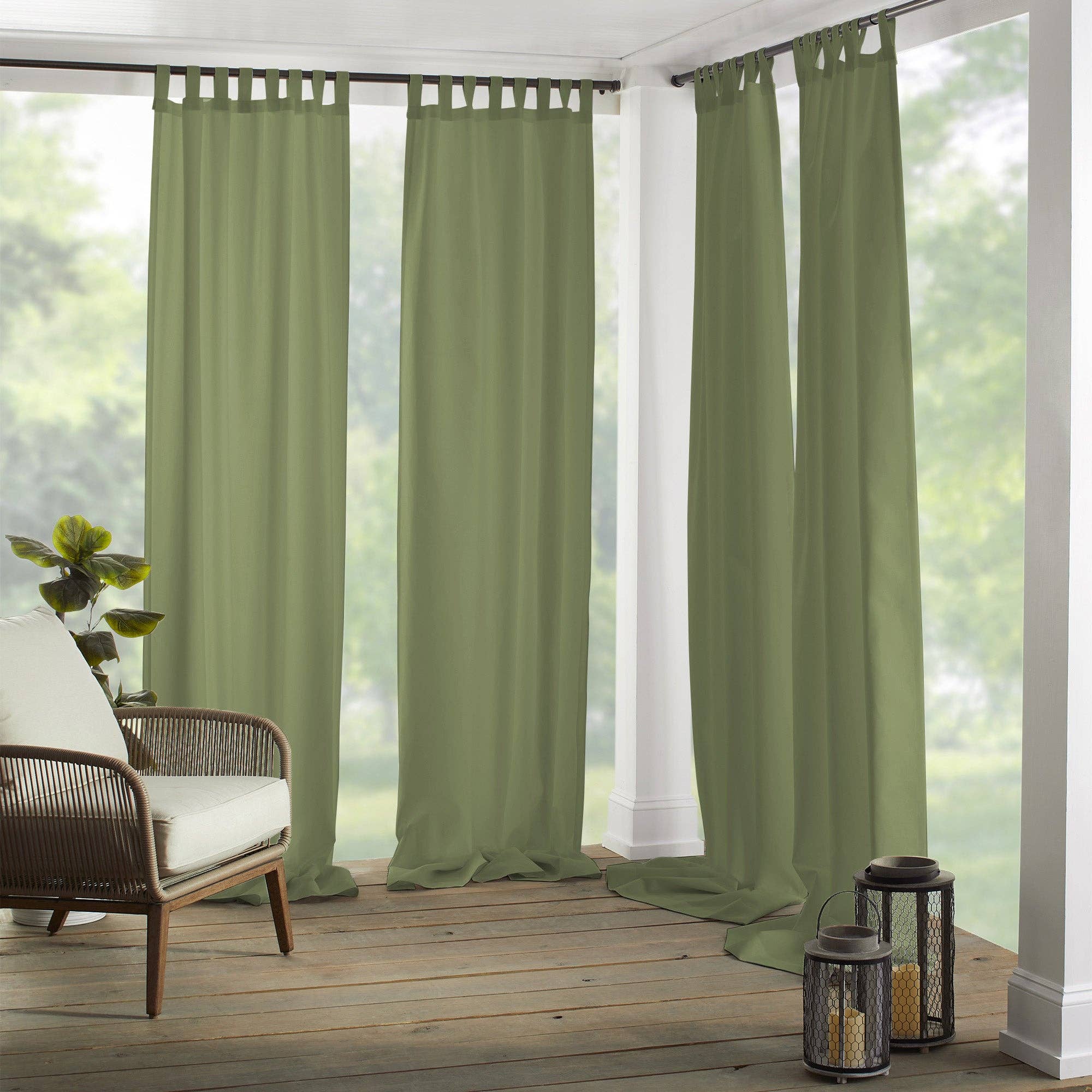 Threadmade Home - Wholesale Curtain - Matine Tab-Top Indoor/Outdoor Window Curtain Panel11