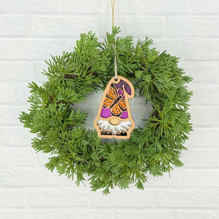 Forged Flare® - Wholesale Ornament - Monarch Butterfly Ornament | 3.75" (H) Garden Gnome Gift | Nature's Gnomes™11