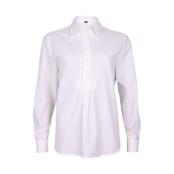 Traditionell blus, långärmad, midja för wholesale av Arido