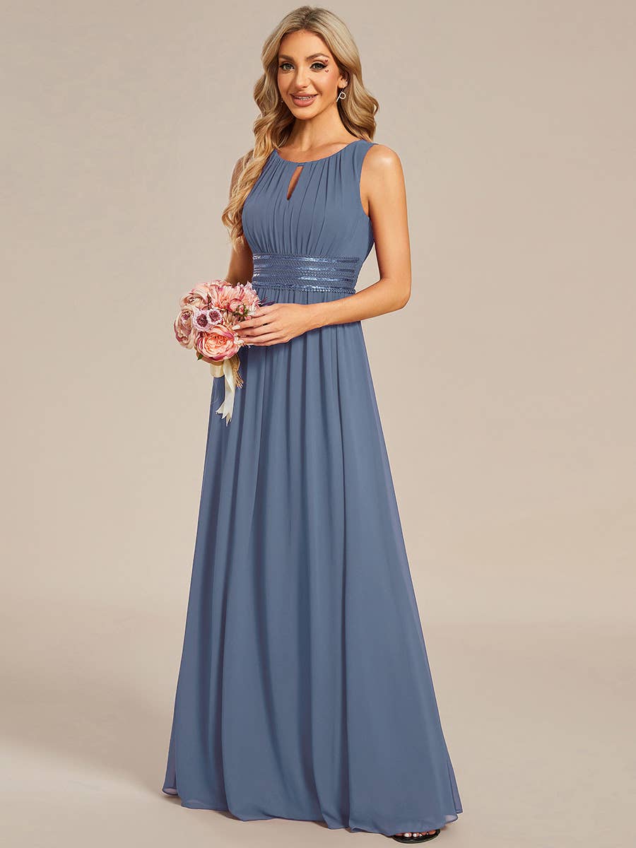 Ever-Pretty – wholesale Gown – Women's – Elegant Pleated Sequin Bridesmaids Dress28
