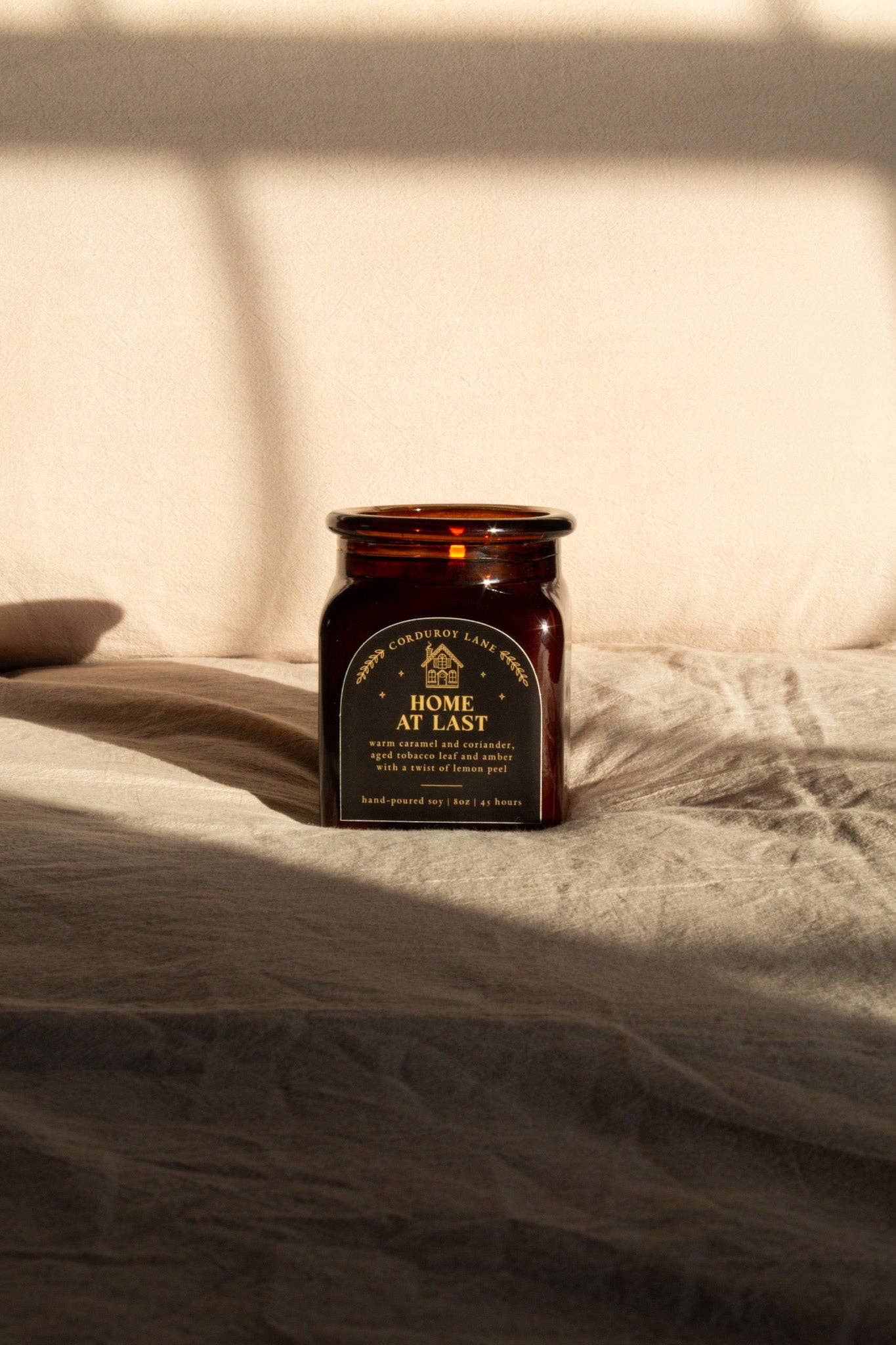 Corduroy Lane Candle Co - Wholesale Jar/Filled Candle - Home at Last Apothecary Candle3