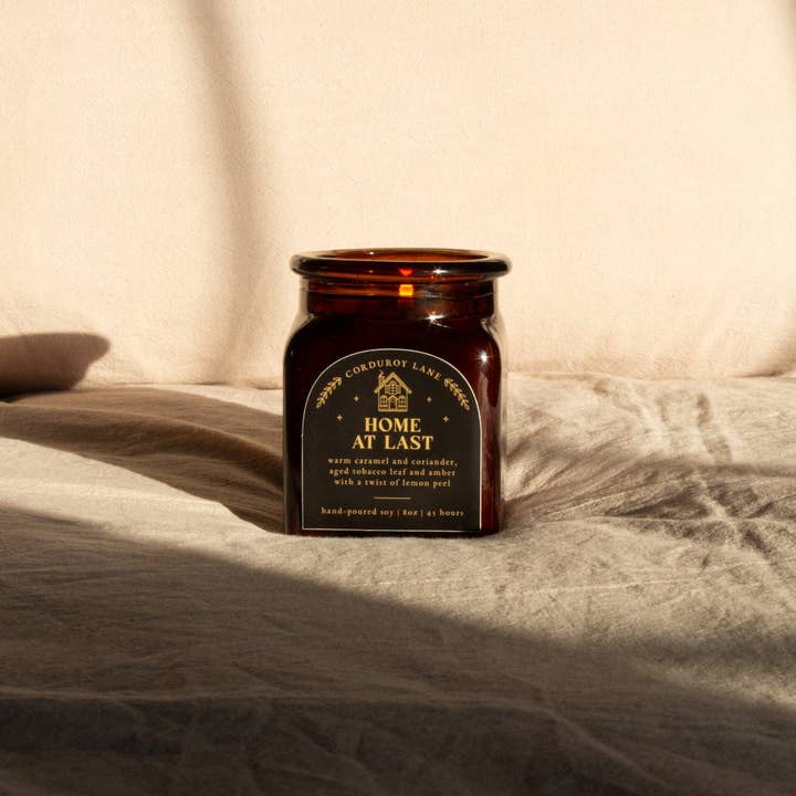 Corduroy Lane Candle Co - Wholesale Jar/Filled Candle - Home at Last Apothecary Candle3