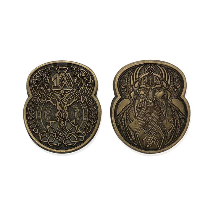 Norse Foundry - Wholesale Keepsake Coin/Token - Adventure Coins - Norse Metal Coins Set of 102