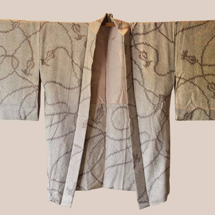 Annahmol - Wholesale Jacket - Women's - One-of-a-kind Vintage Silk Haori/Kimono Jacket9