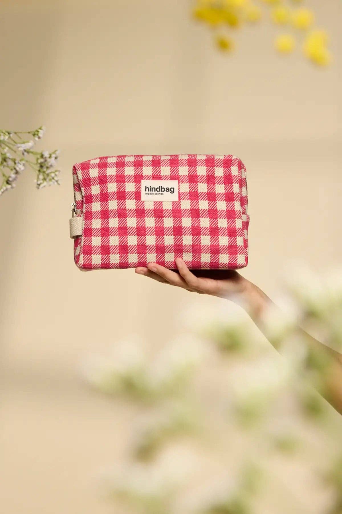 Hindbag – Großhandel Kosmetiktasche – Damen – Leon Vichy rosa Kulturbeutel0