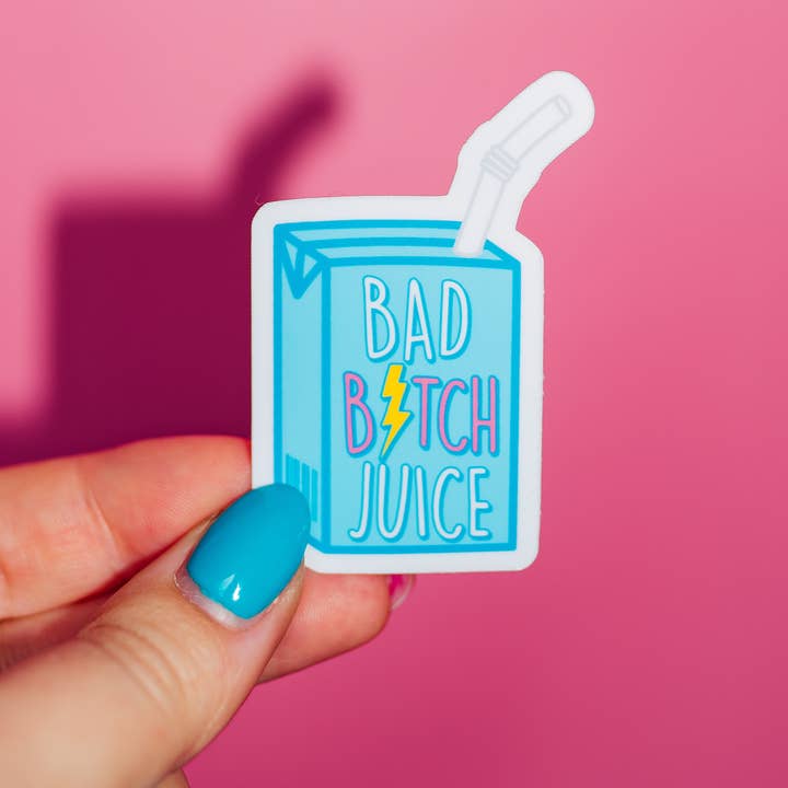 ShopSourSweetener – Großhandel Aufkleber – Saftbox-Aufkleber, Selbstliebe, Bad Bitch, kreativ, glücklich