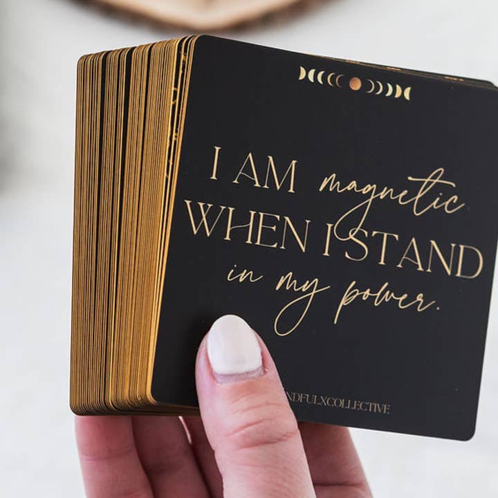 Prosperity Affirmation Cards - 50 Card Deck and other Purchase Wholesale daily affirmation. Free Returns & Net 60 Terms on Faire trending on Faire.