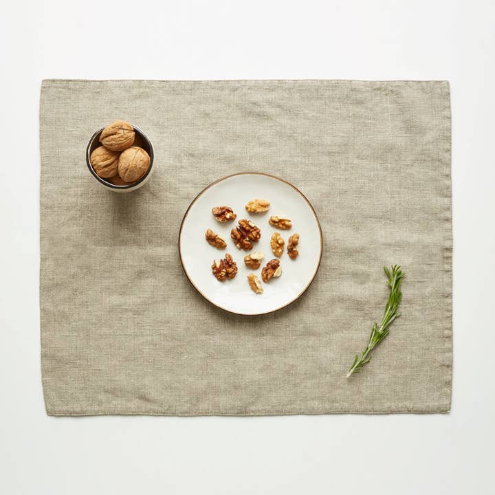 Linen Tales (We cover U.S. import duties) - Wholesale Placemat - Natuurlijke linnen placemat0