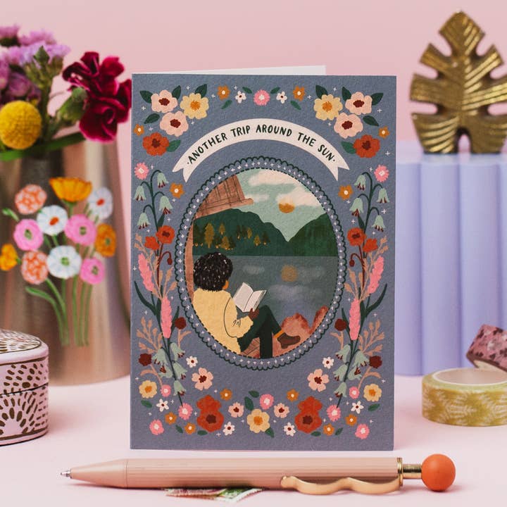 Jessie Maeve Studio - Wholesale Birthday Card - Wild Adventure Birthday Card - Another Trip Around The Sun2