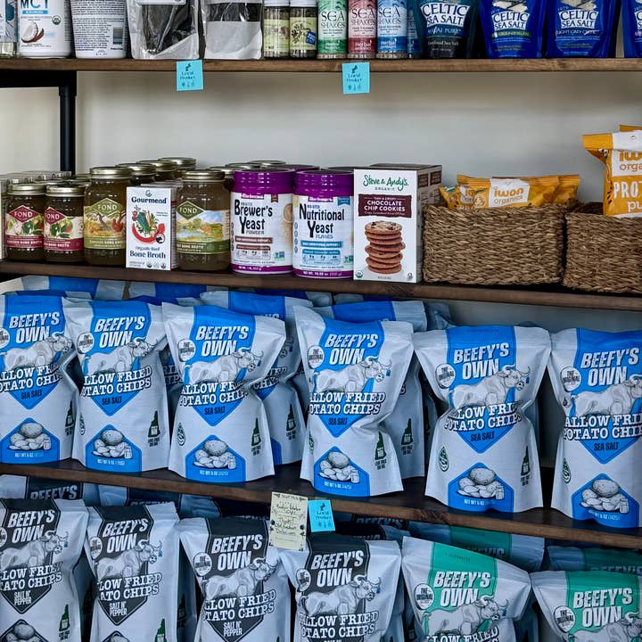 Beefy's Own - Wholesale Chips - Salt N' Pepper Tallow Potato Chips