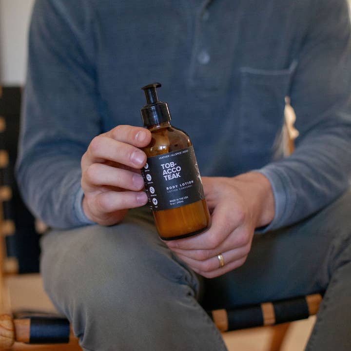 Broken Top Brands - Vente Crème/lotion pour le corps – homme - Lotion pour les mains et le corps Tabac Teck3