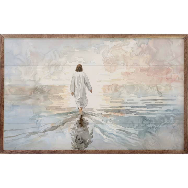 Holy Watercolor By Petals Prints Design for wholesale by Kendrick Home