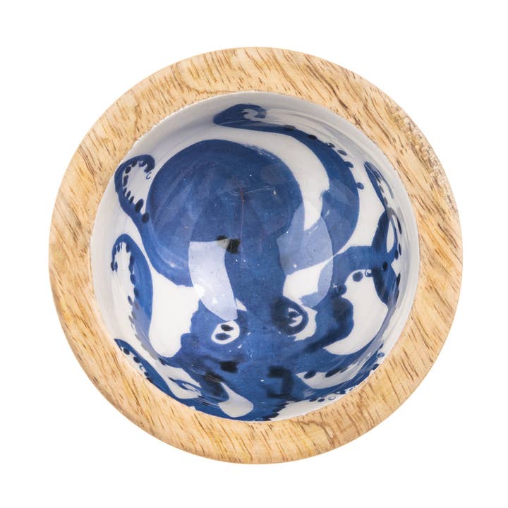 Shoeless Joe Ltd - Wholesale Decorative Plate/Dish/Bowl - Octopus Nut Bowl0