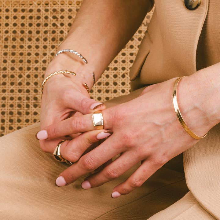 Huguette Paris - Wholesale Band/Stacked Ring - RING - REPUBLIC2