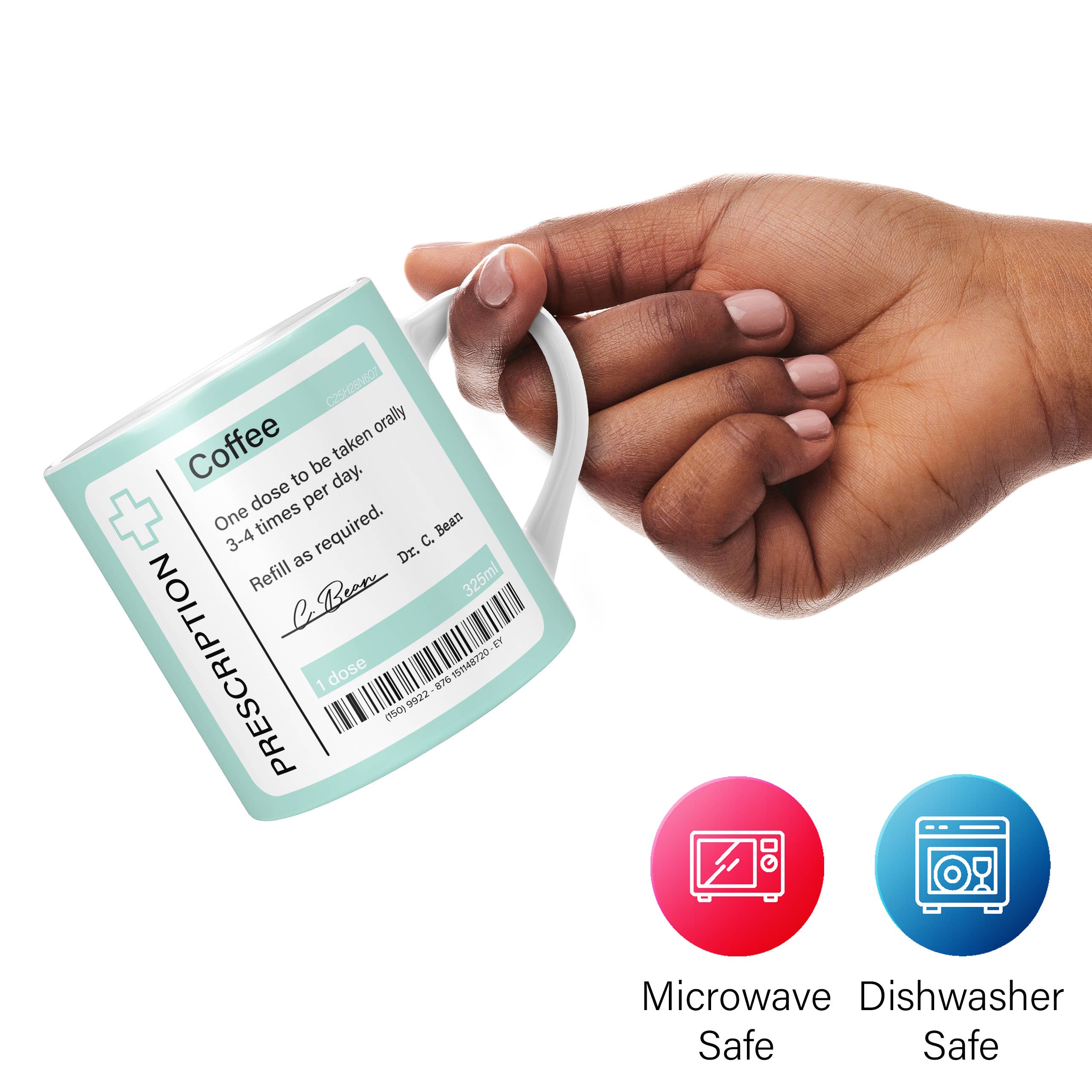 Mug Monster – wholesale Kaffekoppar – Kaffe receptbelagd mugg rolig present till apotek/apotek8