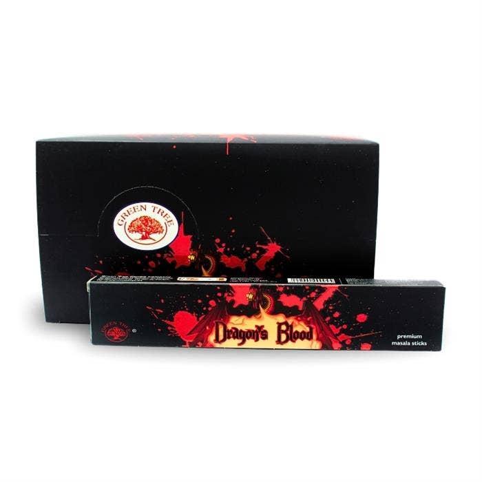 Green Tree - Wholesale Incense - Green Tree Dragon's Blood Hand Rolled Natural Incense Sticks1