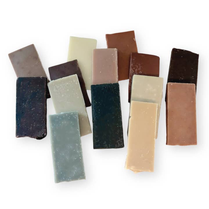 Holzer Handcrafted ® - Wholesale Bar Soap - Soap Bar Sampler Pack | Try-Me Size Soap Bars | Handmade Natural Cold Process Soap | Vegan Soap3