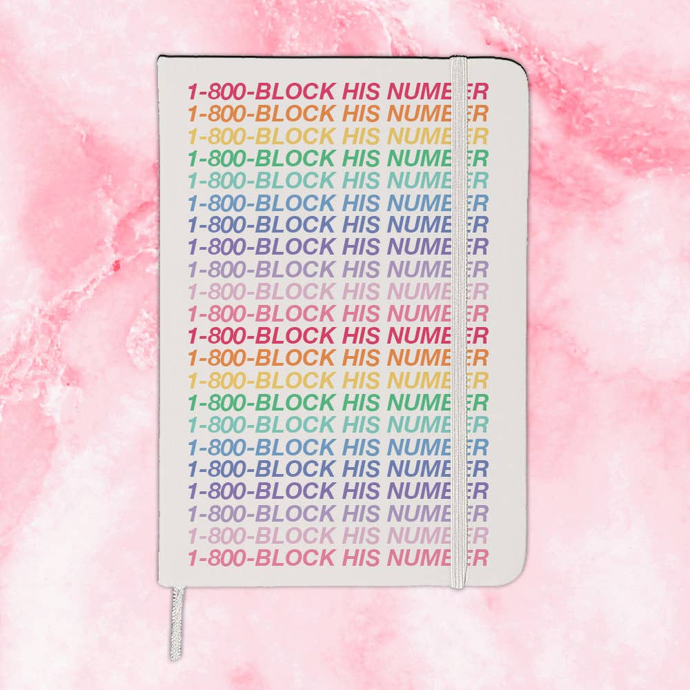 femfetti - Wholesale Journal/Diary - Block His Number Journal0