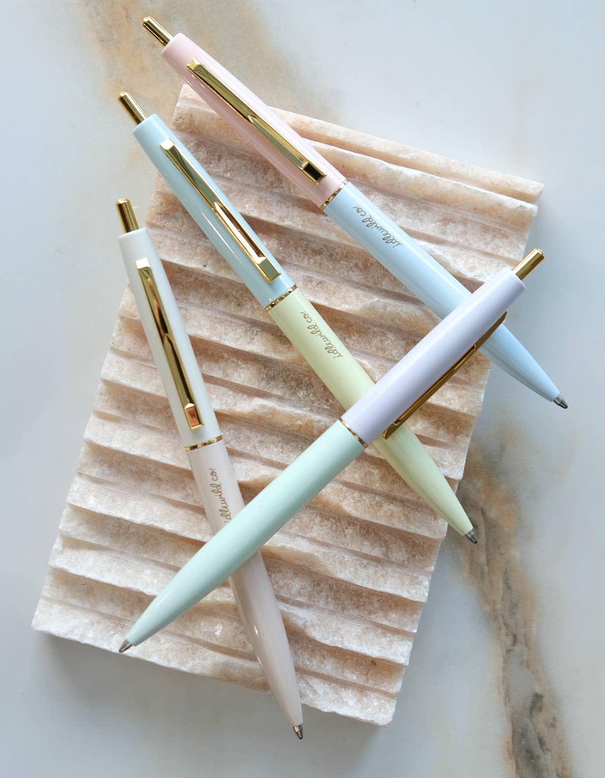 Idlewild Co. - Wholesale Pen - Retro Pen Set of Four | Pastel Rainbow3