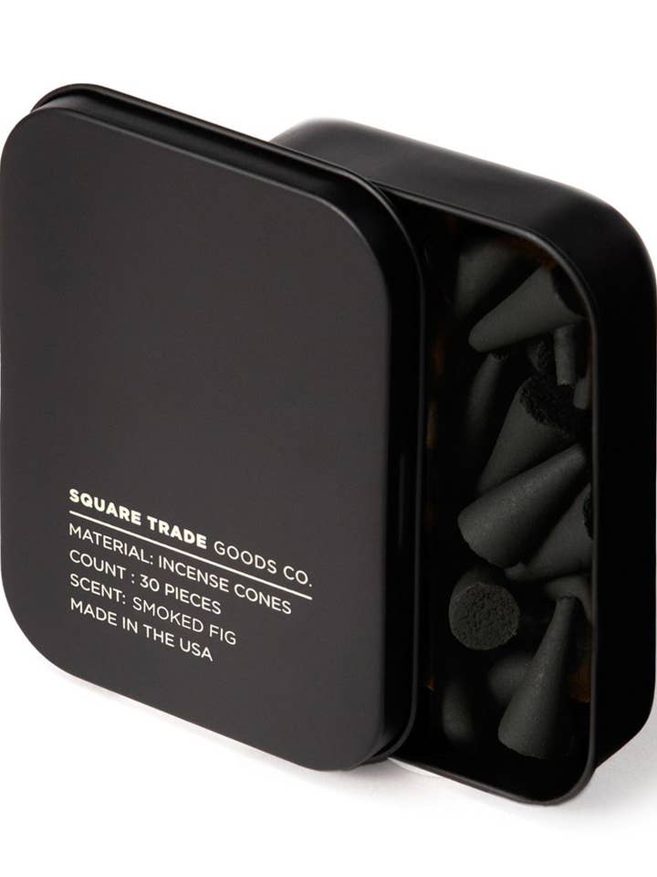 Cones de incenso de figo fumado por atacado de Square Trade Goods Co