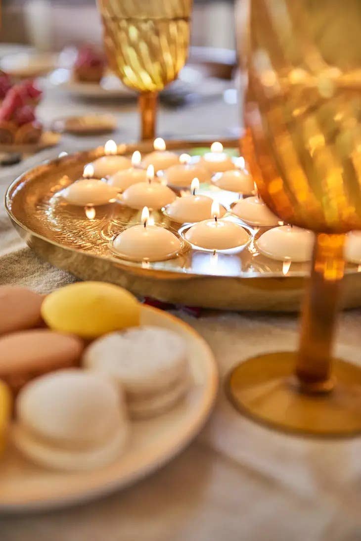 BOLSIUS - Wholesale Novelty candle - Large 3 Inch Floating Candle Set of 12- Unscented - Ivory6