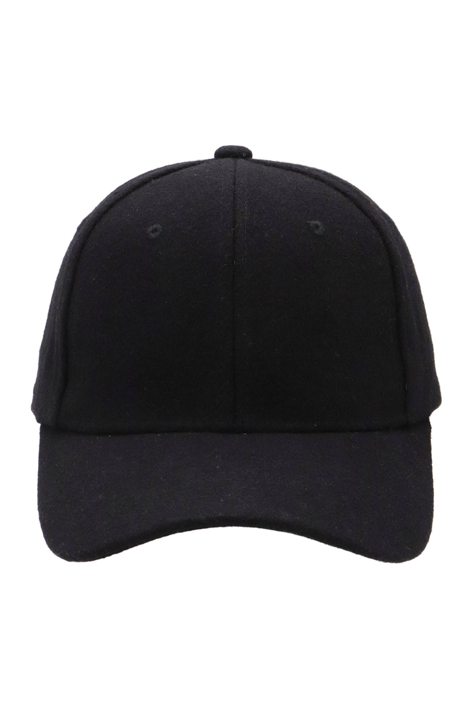 Cap Zone - Vente Casquette de baseball – unisexe - Casquette de baseball en laine véritable avec boucle à l'arrière1