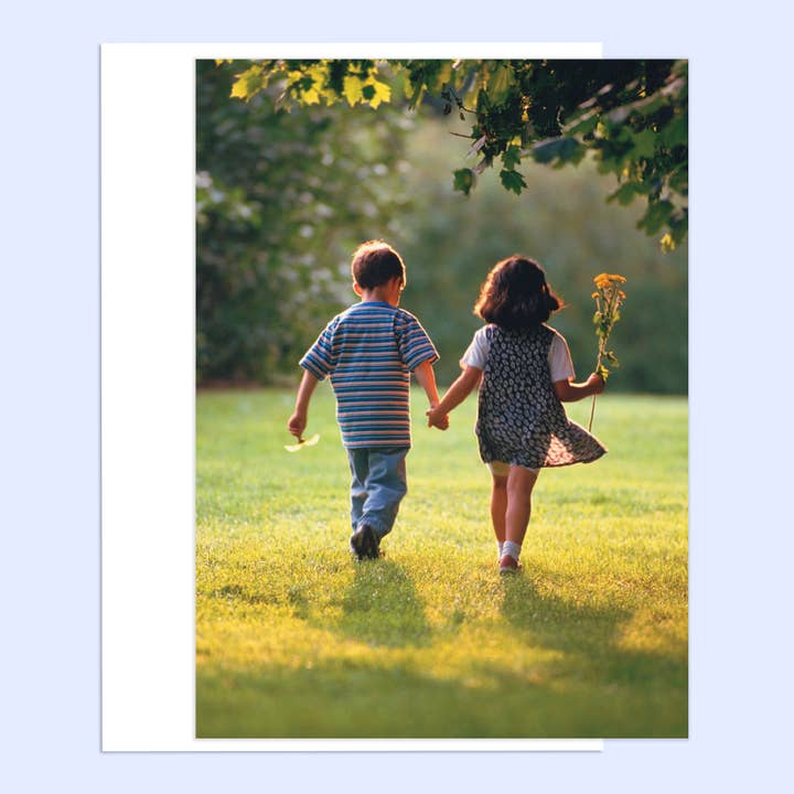 Still Holding Hands Anniversary Greeting Card for wholesale by Northern Exposure