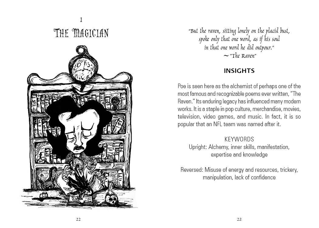 Cardshouse – wholesale Tarot-kort – The Poe Tarotkort Schiffer Publishing6