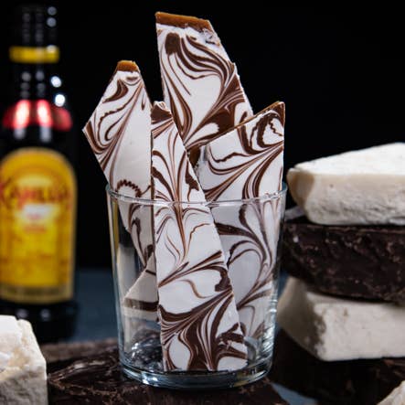 Robinson Confections, LLC - Wholesale Toffee - White Russian Toffee (4oz)1