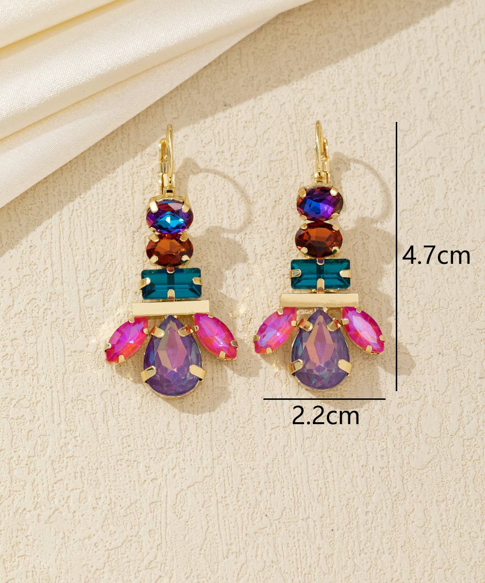 Blossom bijoux - Wholesale Dangle Earrings - Multicolored dangling earrings – 26AHBOL0413