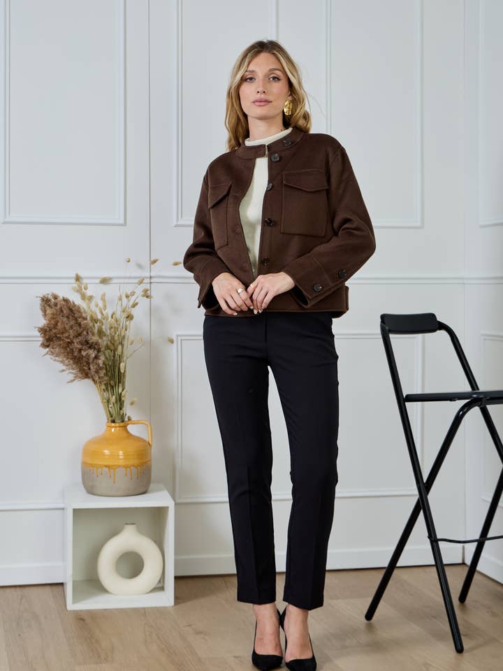 LULUMARY - Wholesale Coat - Women's - Short coat V32724