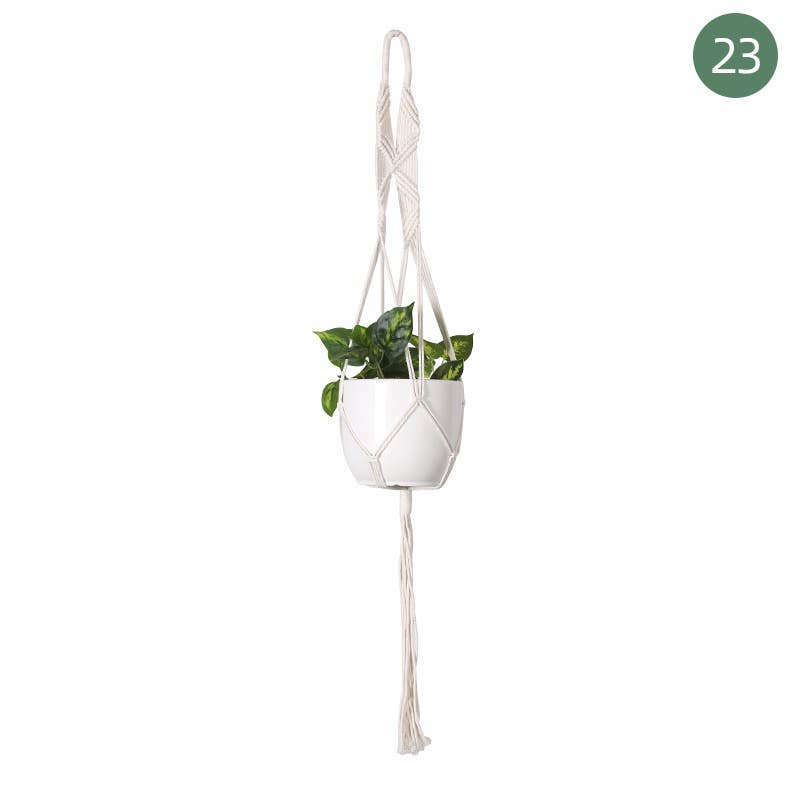 Homerely (We Cover All Import Duties) - Wholesale Hanging Planter - Handmade Macrame Plant Hangers (Plants and pots excluded)21