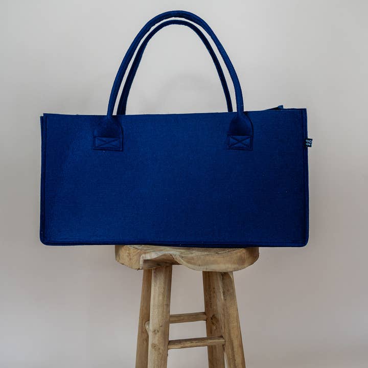 Tochter von Walter - Wholesale Grocery/Shopping Bag - felt bag grey, shopper felt, filshopper, large felt bag2