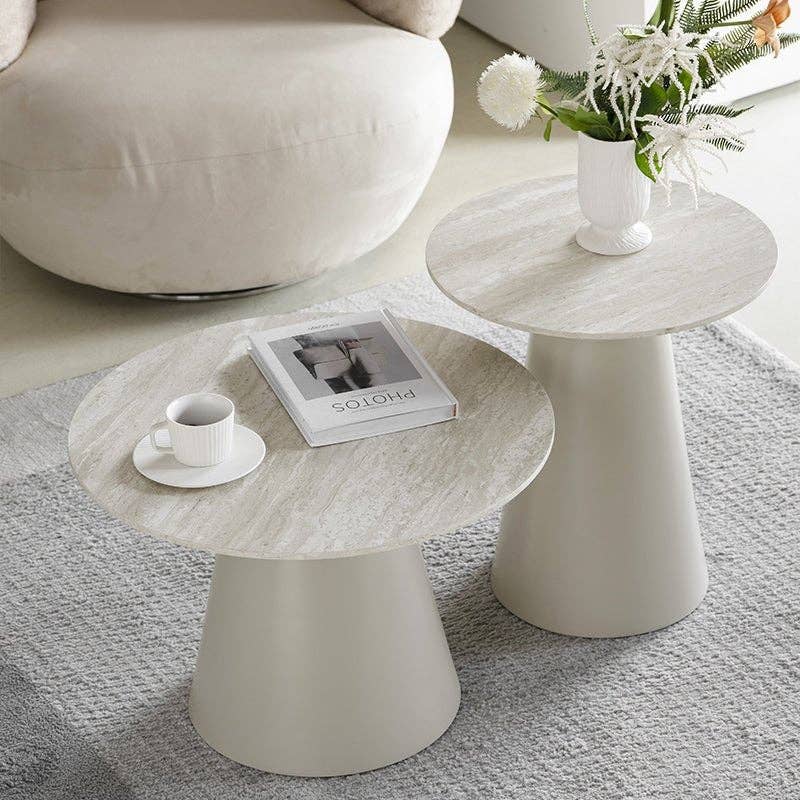 Furnhouse – wholesale Soffbord – Runt Soffbord Tango ø80x45 cm - Grå9