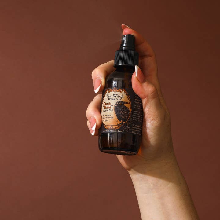 Sea Witch Botanicals – Perfume/Eau de Toilette por atacado – Perfume em spray - Quoth the Raven, laranja, canela, cravo