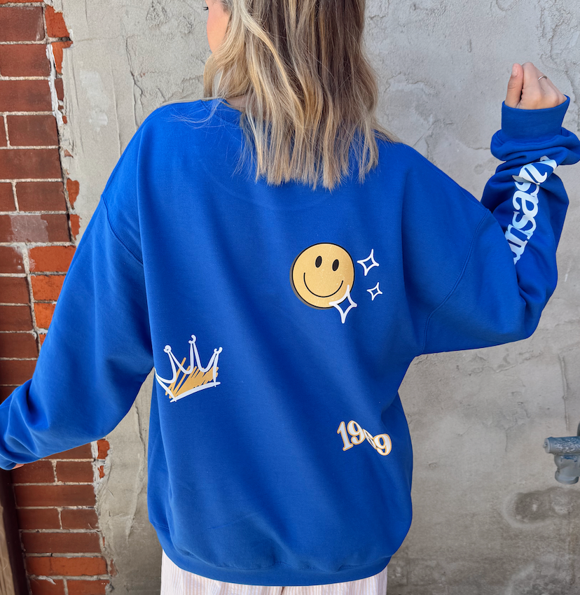 Jules Co - Vente Sweat-shirt à imprimés – femme - Crewneck Patchwork Kansas City1