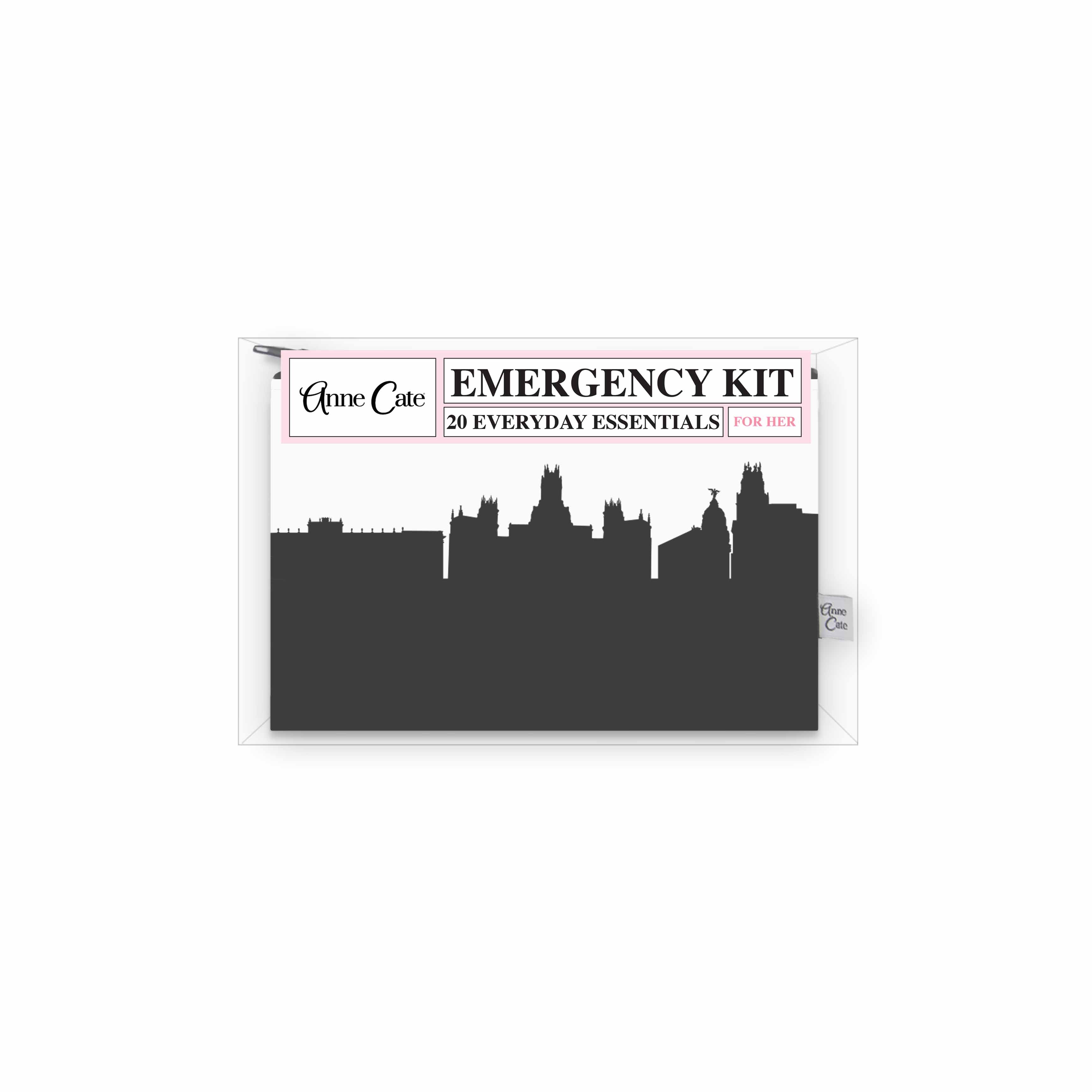Anne Cate – wholesale Travel set – Skyline Mini Wallet Emergency Kit - For Her44