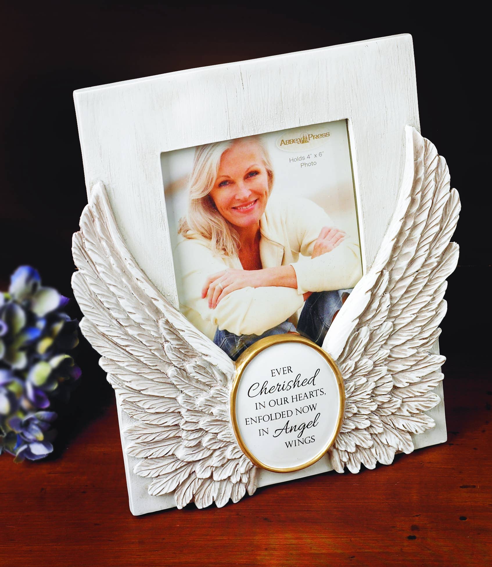 Abbey + CA Gift - Vendita all'ingrosso Cornice portafoto - Cornice commemorativa Angel Wings8