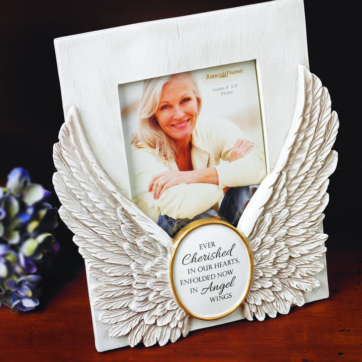 Abbey + CA Gift - Wholesale Picture Frame - Angel Wings Memorial Frame8