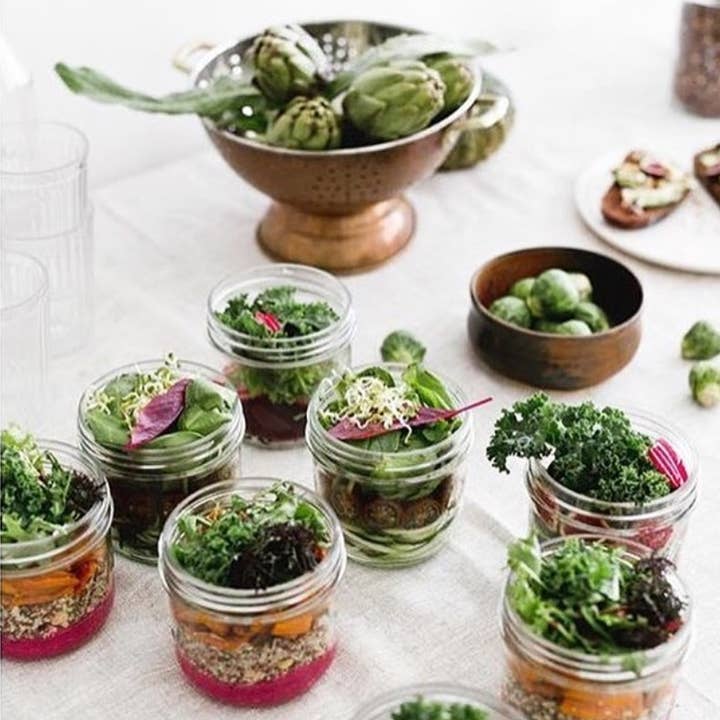 Le Parfait - Wholesale Jar - 350ml French Glass Mason Canning Jar W Gold Metal 2 Lids3