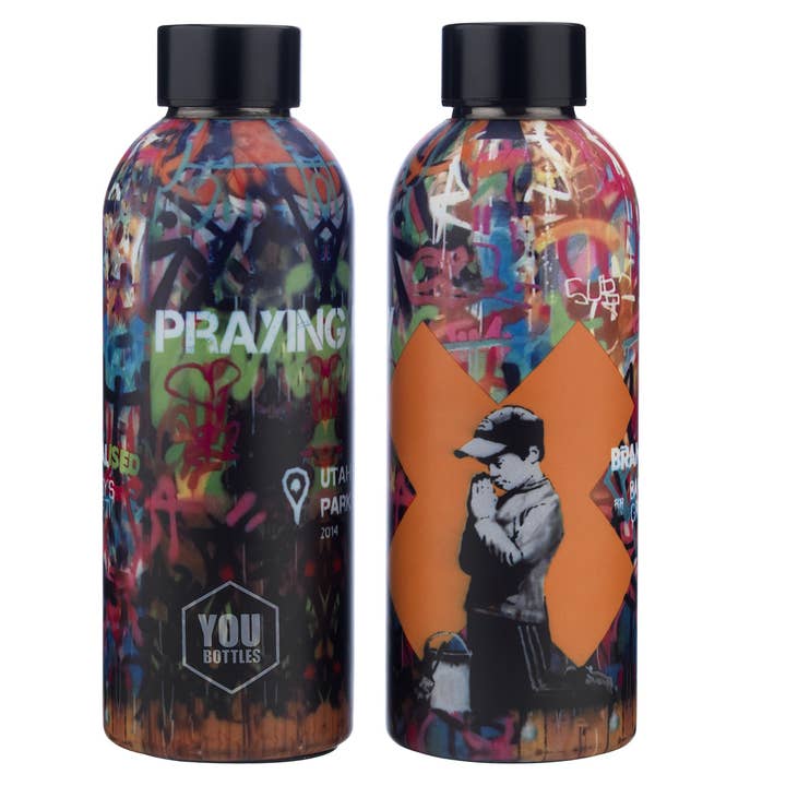 THERMOFLASCHE 500 ML - Betender Junge für den Großhandel von YouBottles