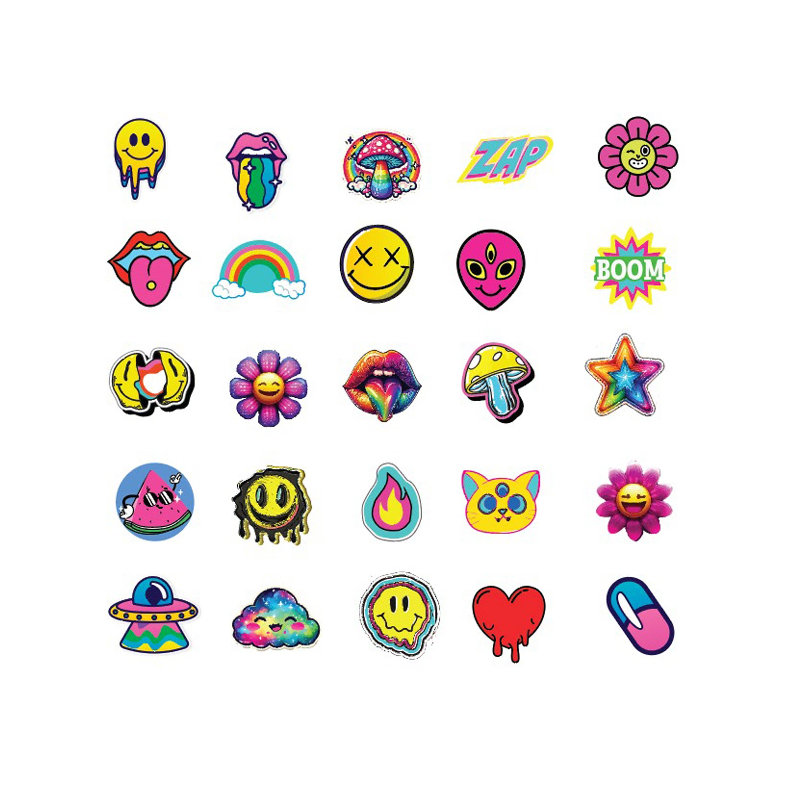 MULTI Weird and Wacky Hydrocolloid Acne Pimple Stickers SpotStix for wholesale on Faire