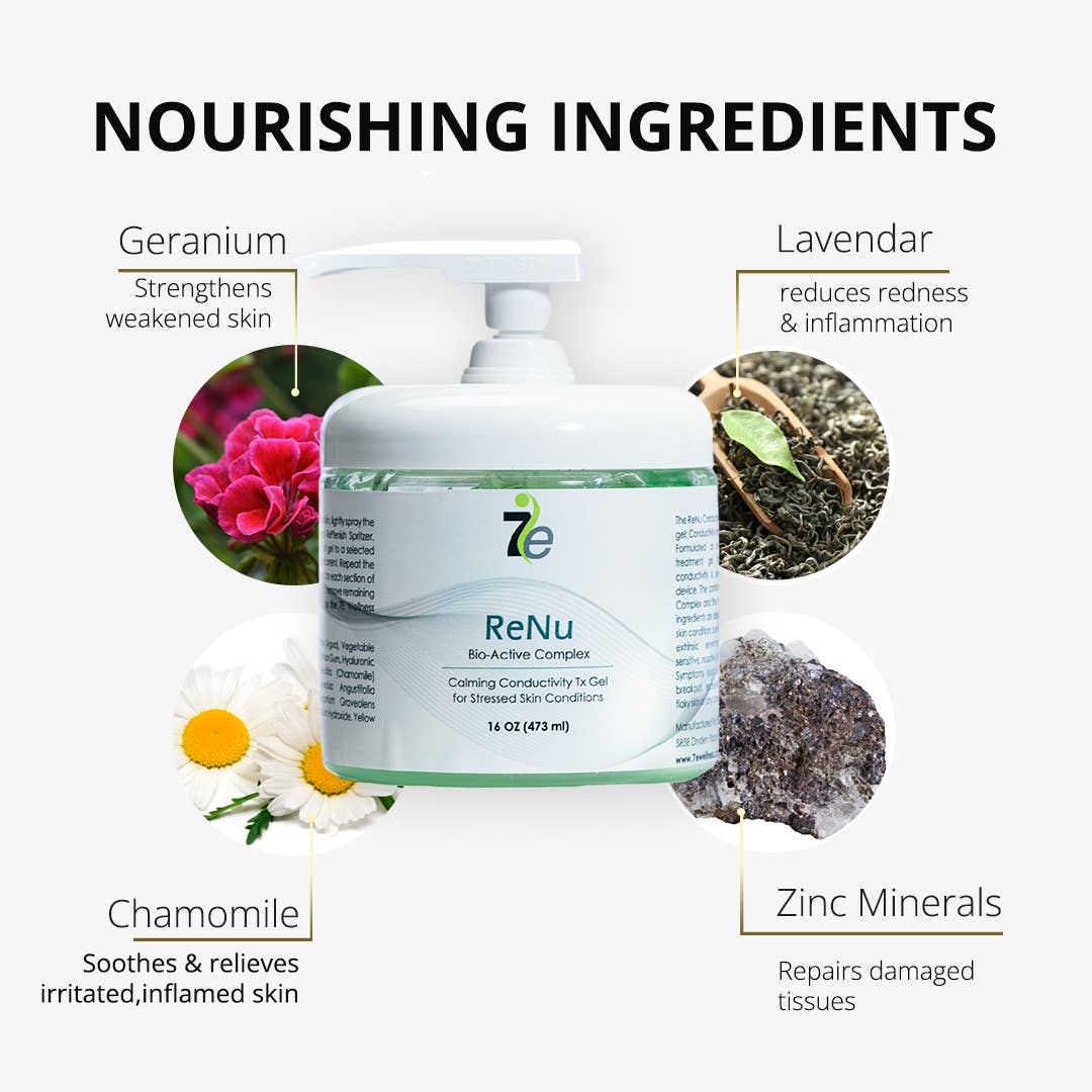 7e Wellness - Wholesale Vochtinbrengende crème voor het gezicht - 7eWellness Myolift ReNu Geleidende Gel - Kalmerend & Hydraterend5