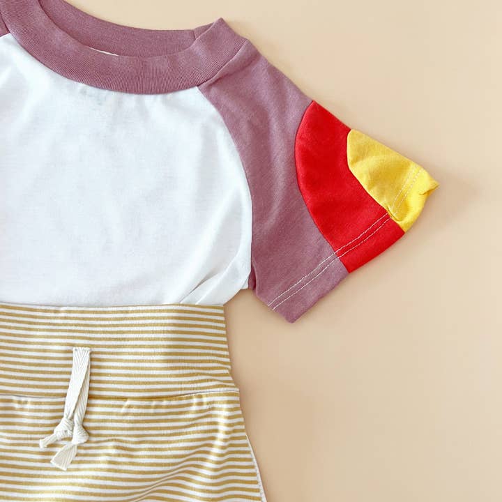 Mauve Lava Lamp Tee for wholesale by Bohemian Babies
