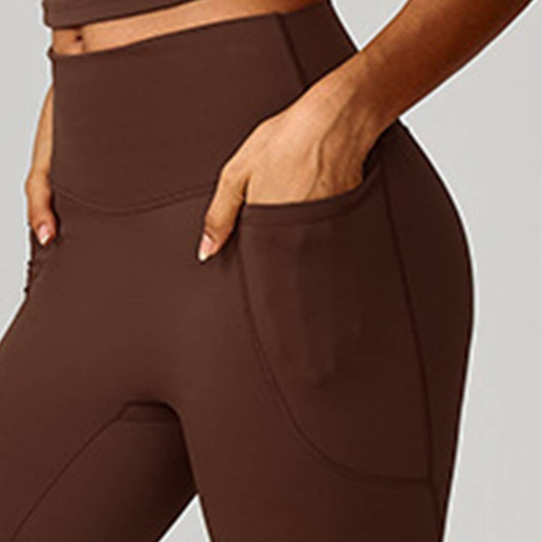 Sodalemon – wholesale Activewear set – Women′s – Women Yoga Set: Asymmetric Strap Bra + High-Waist Leggings1